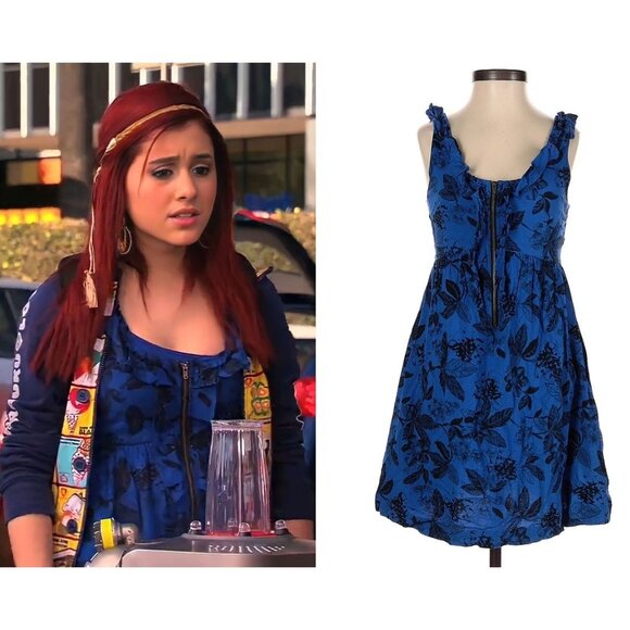 ASO CAT VELENTINE ARIANA GRANDE VICTORIOUS Dress RARE - Picture 1 of 5